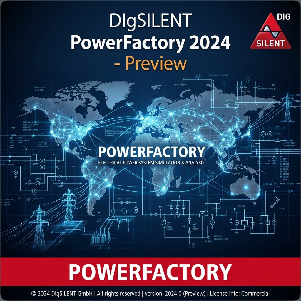 PowerFactory 2024 - Ingeniería: Software Profesional